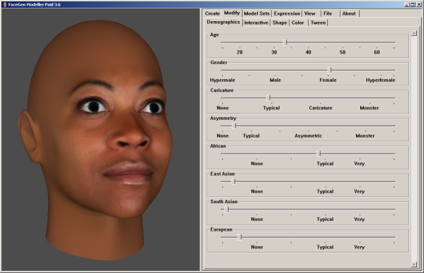 modeller screen shot